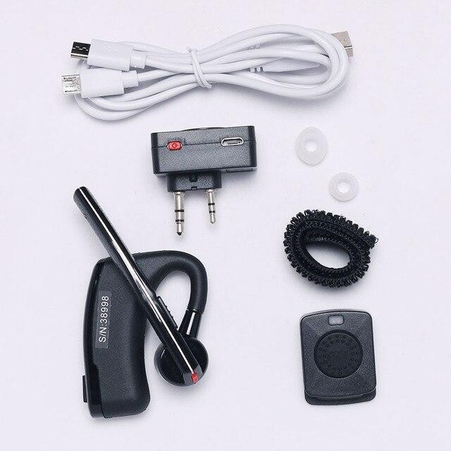 HANDSFREE BLUETOOTH HT CINA BAOFENG POFUNG WLN EARMIC PTT EARPIECE