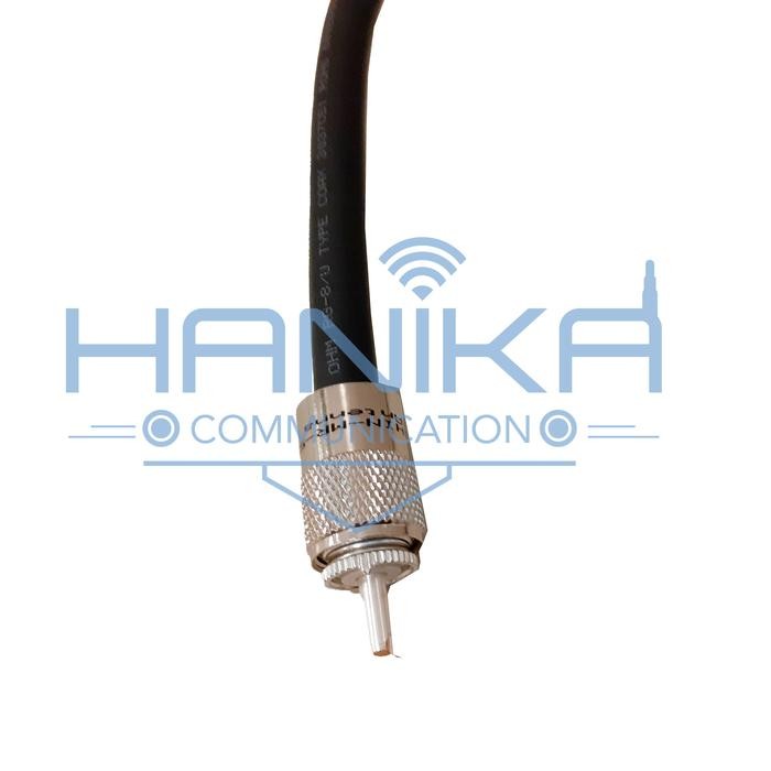 KABEL JUMPER RG8 PL MALE TO PL MALE SWR KE ANTENA JAMPER HT RIG