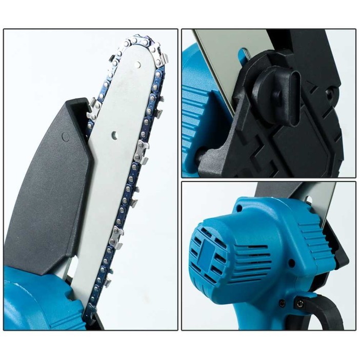 Banyak Dicari Mesin Gergaji Listrik Mini 88V Taffware D2605 Senso Rantai Elektrik Pemotong Kayu