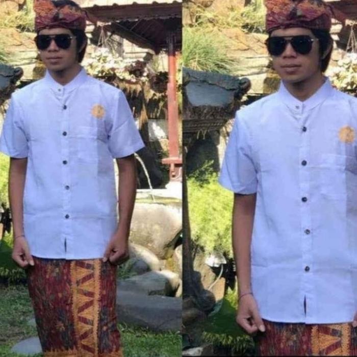 Terbaru Baju Semi Safari Pria Pakaian Adat Bali Original