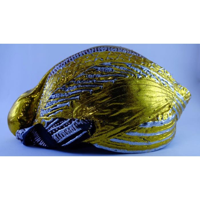 Ready Blangkon Manten Yogya Blok Emas/Blangkon Jawa/Blangkon Pengantin Ready