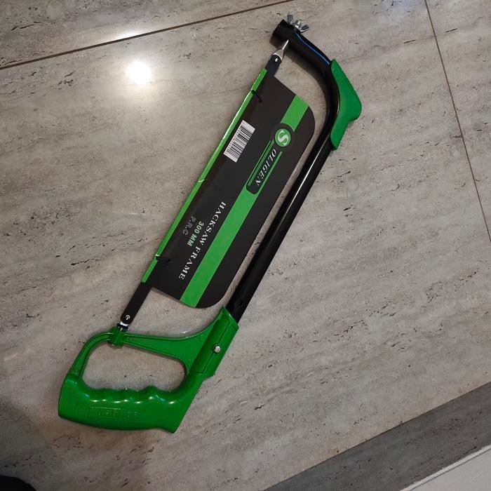 Gagang Gergaji Besi Soligen Tebal - Hacksaw Frame + Mata Gergaji Besi