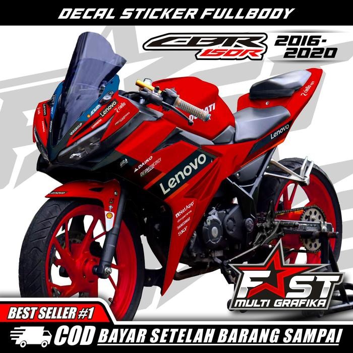 Terbaru Decal Sticker Striping Variasi Cbr 150R 2016-2020 Cbr 150R Facelift Bisa Cod Cbr 150 R - Cbr