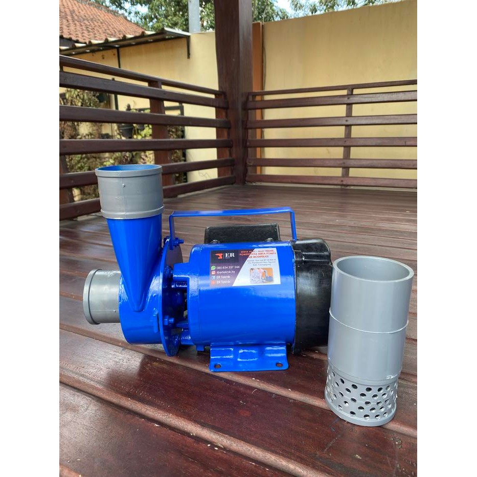 POMPA AIR MODIFIKASI 2 INCH 175 WATT ALKON BESI SANYO OBOHAN KOLAM 2