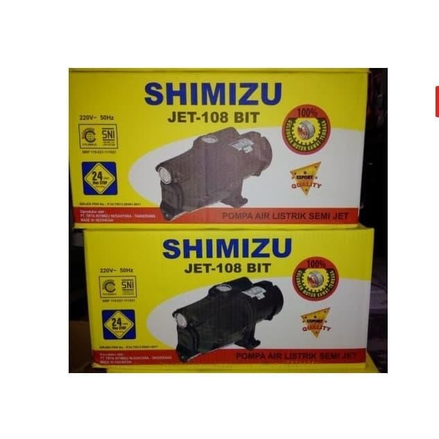 SHIMIZU JET 108BIT/ POMPA AIR SEMI JET SHIMIZU JET 108BIT