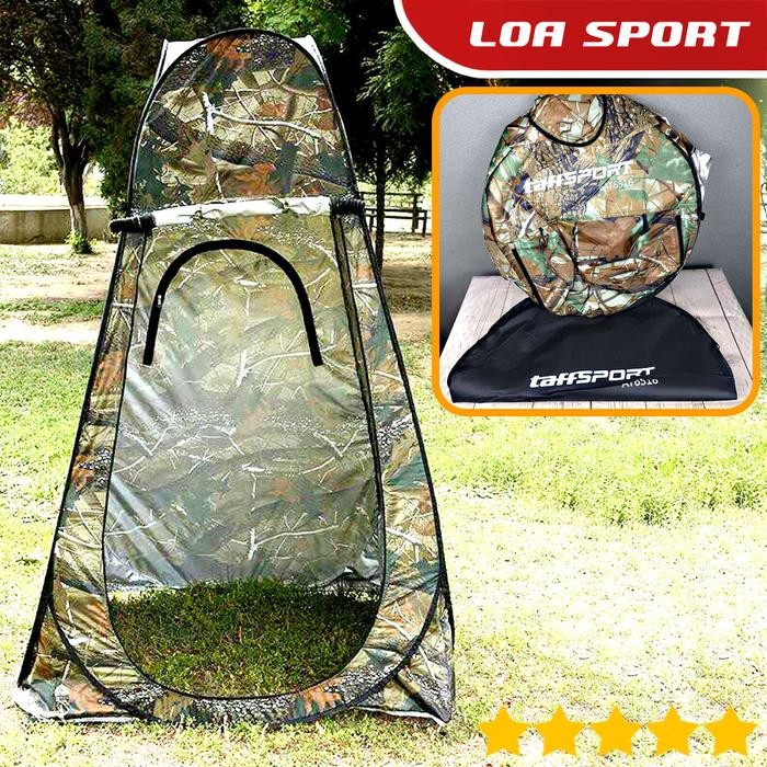 Tenda Toilet WC Kamar Mandi Camping Portable Buka Cepat Otomatis
