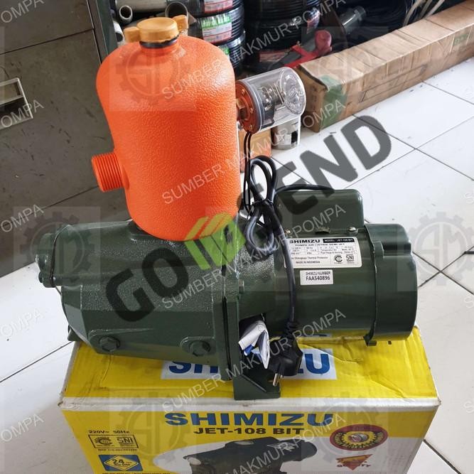 POMPA AIR OTOMATIS SHIMIZU JET 108 BIT SEMI JET PUMP