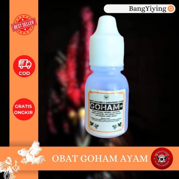 GOHAM+ OBAT TETES AYAM MENGOBATI MANIKAN SARIAWAN PENYAKIT PARUH MULUT