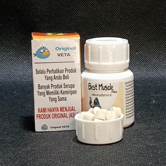 BEST MUSCLE PLUS IMPORT SUPLEMEN PEMBENTUK OTOT BURUNG MERPATI TERBANG
