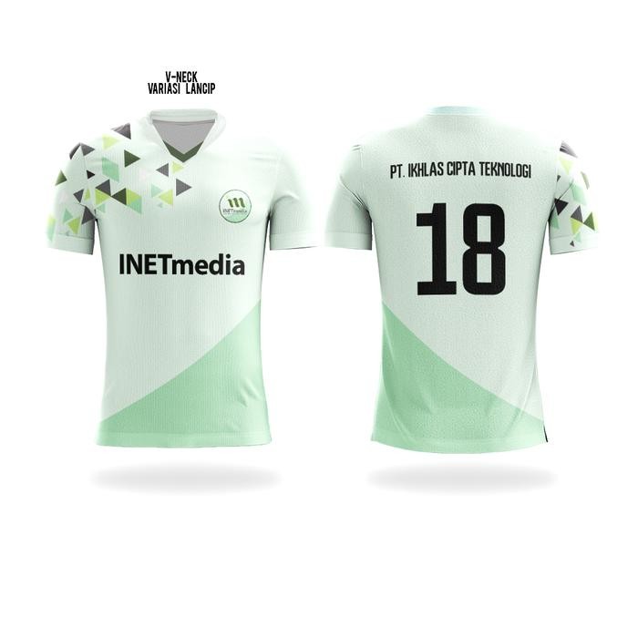 Kaos Jersey Voli Custom Design Full Printing Rz0545 Terlaris