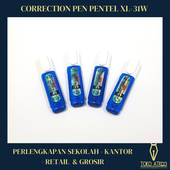 

correction pen / stipo cair pentel fine point xl-31w kode 605