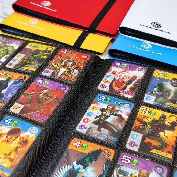 

TOKOBOARDGAME CARD ALBUM 9 POCKET BINDER 360 CARDS SUPER QUALITY - TBG KODE 1286
