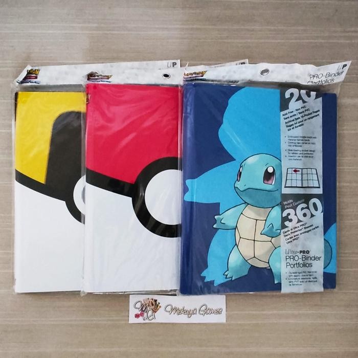 

ULTRA PRO POKEMON 9-POCKET PRO-BINDER BUKU ALBUM 360 KARTU KODE 429