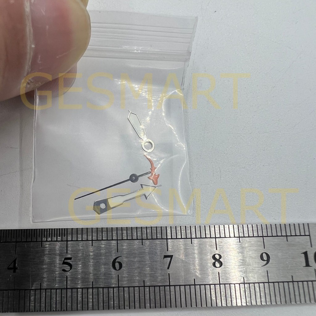 Watch Hands Set For Nh35/Nh36/4R36 Movement Fish Style Second Hand