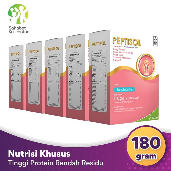 

Barbara.storee Bundle 5 Box Peptisol - Nutrisi Tinggi Protein Rendah Residu