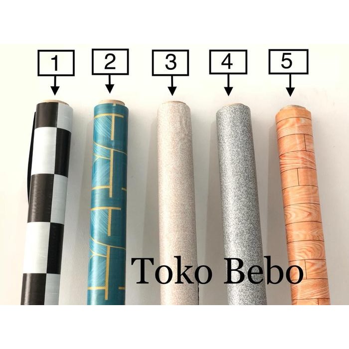 Ready JT Jual Karpet Plastik Vinyl 1 ROLL Untuk Alas Meja dan Lantai (15 Meter)