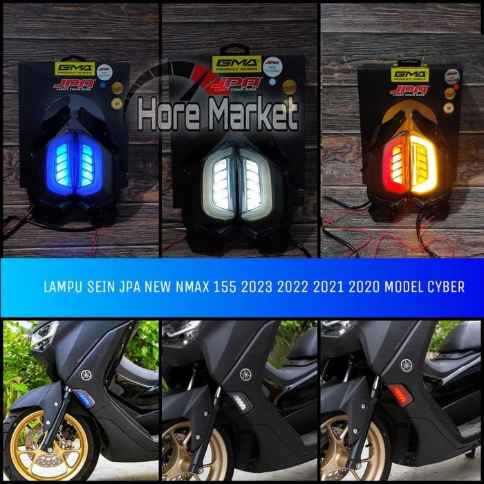 Lampu Sein Sen Jpa New Nmax 155 2024 2023 2022 2021 2020 Cyber Led Abs Non Abs