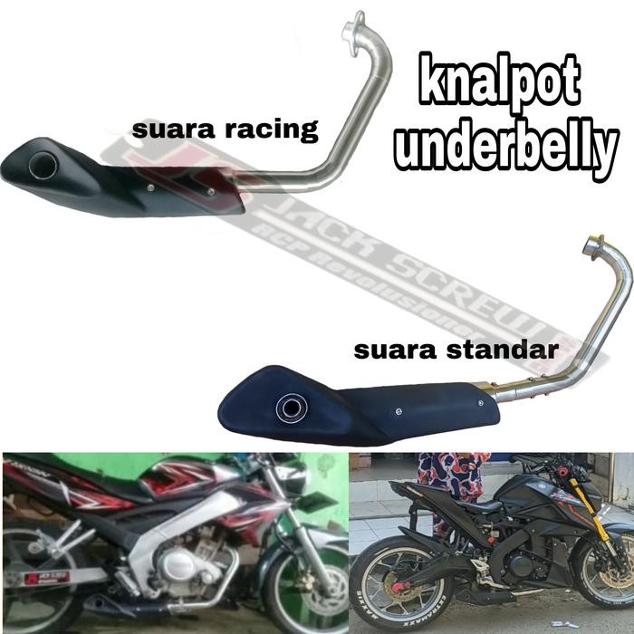 Knalpot Underbelly R15 V3 R15V2 Xabre Mt15 Xsr