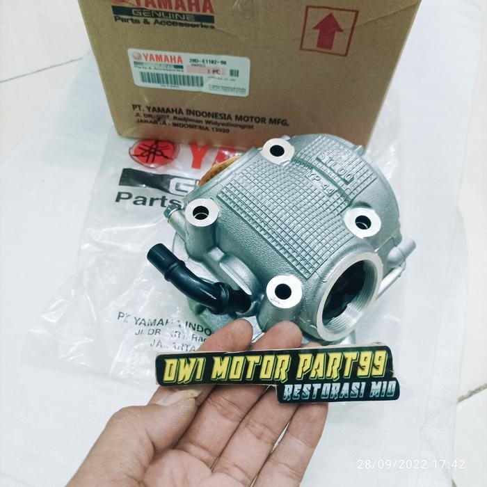Clylinder Blok Head Mio Sporty Smile Original Yamaha