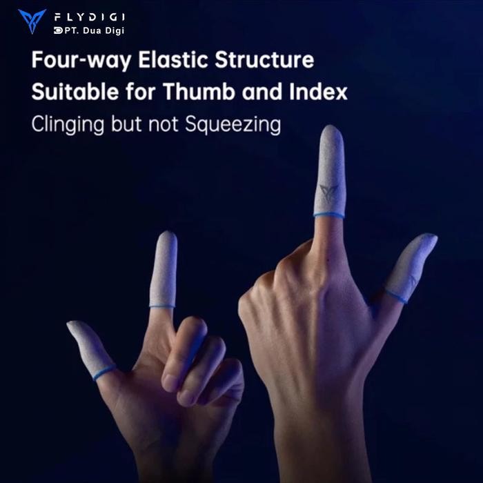 TERLARIS FLYDIGI Sarung Jari Gaming Beehive 5 Sarung Jempol Beehive 5 Finger Sleeve Beehive 5