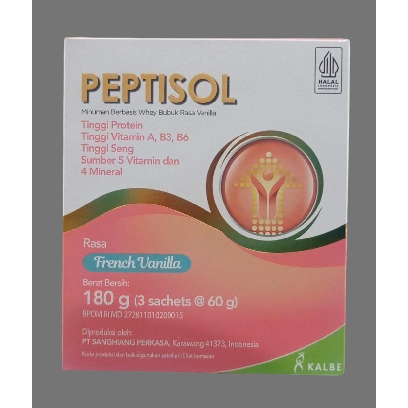 Peptisol vanila 190gr