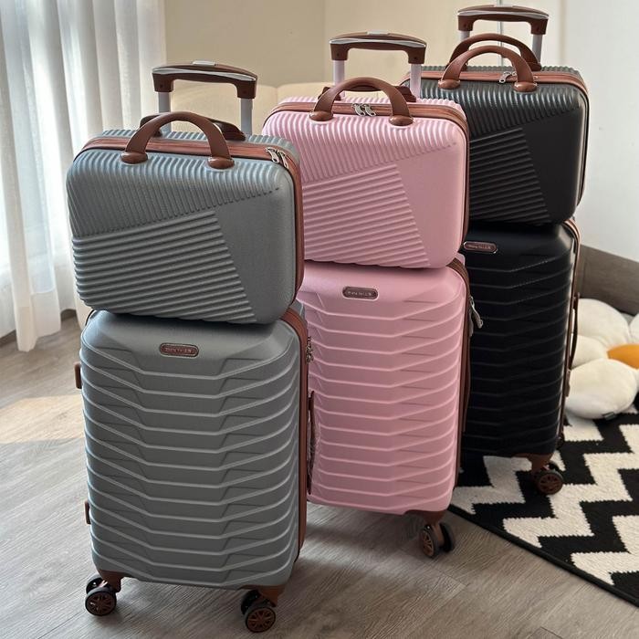 Koper Kabin & Beauty Case Roaming L015 dengan Roda 360 Derajat