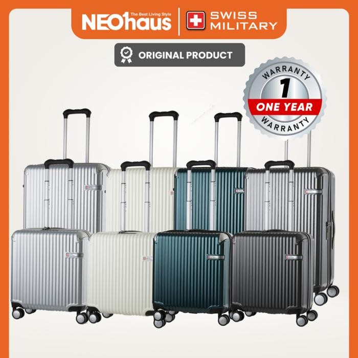 Swiss Military Solio Travel Luggage 18" & 26" - Tas Koper