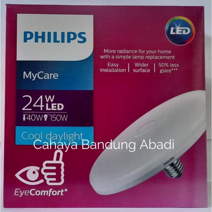 Lampu Philips LED UFO 24 Watt Putih Cool Daylight