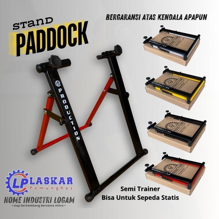 Stand Paddock Sepeda Statis Bike Trainer Fixie Roadbike MTB Seli UNIVERSAL Outdoor