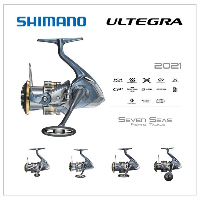 Shimano Ultegra 2021 1000 C2000 2500 C3000 4000 5000 Spinning Reel
