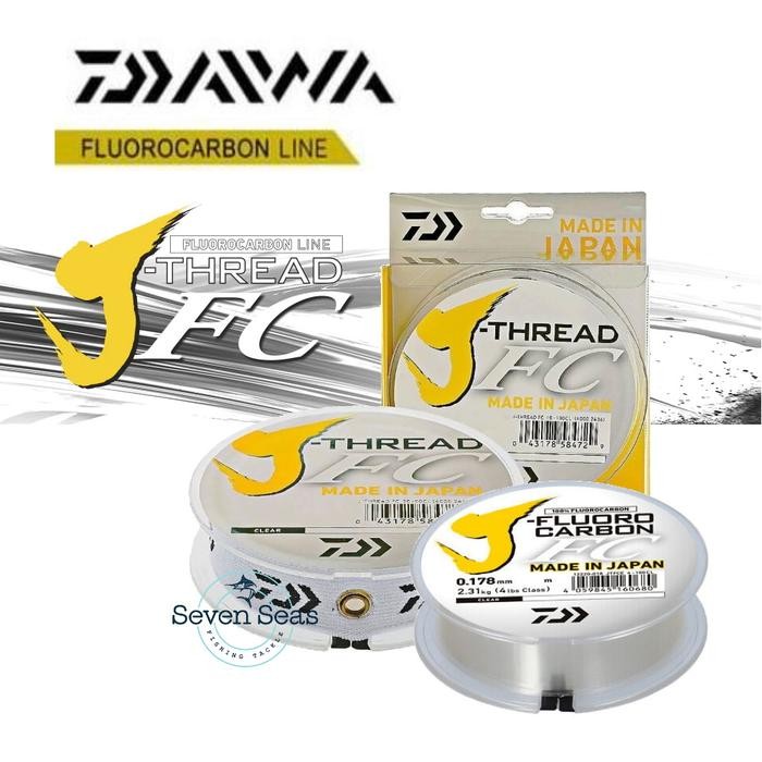 Daiwa J-Thread FC JThread Fluorocarbon Leader Senar Pancing