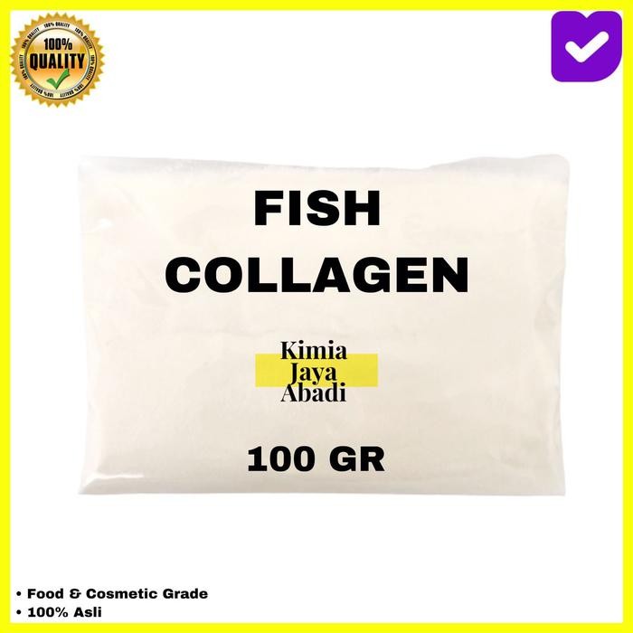 Fish Collagen Powder / Collagen ikan / Kolagen ikan bubuk 100 Gram