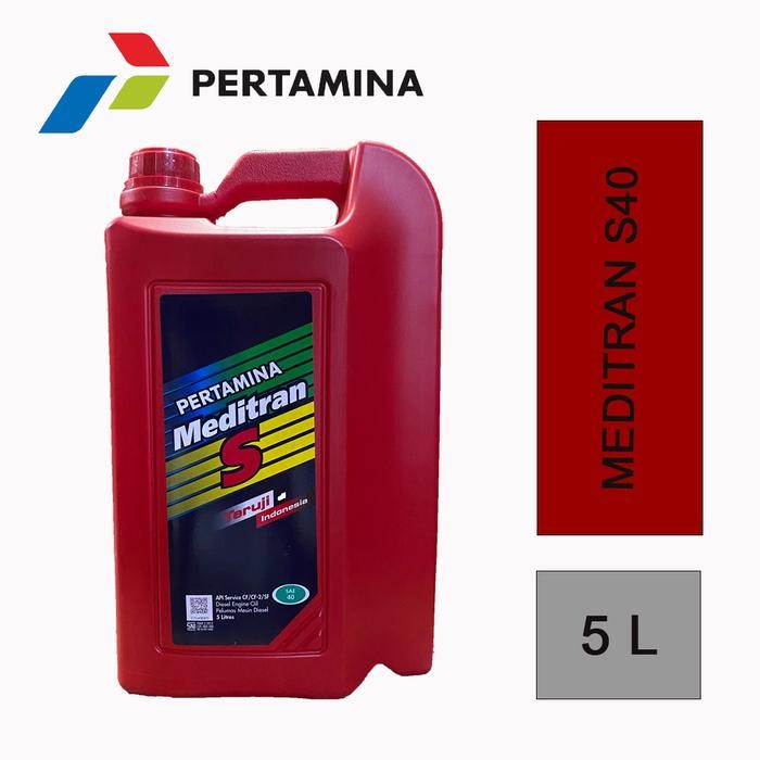 Oli Meditran S 5 Liter/Oli Mesin Diesel/Oli Pertamina Meditran S