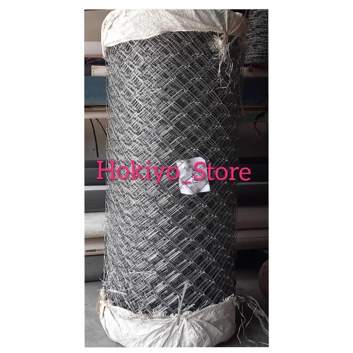 PREMIUM Kawat Harmonika Galvanis 6 cm tinggi 1.5 m ( 30 meter ) kawat pagar