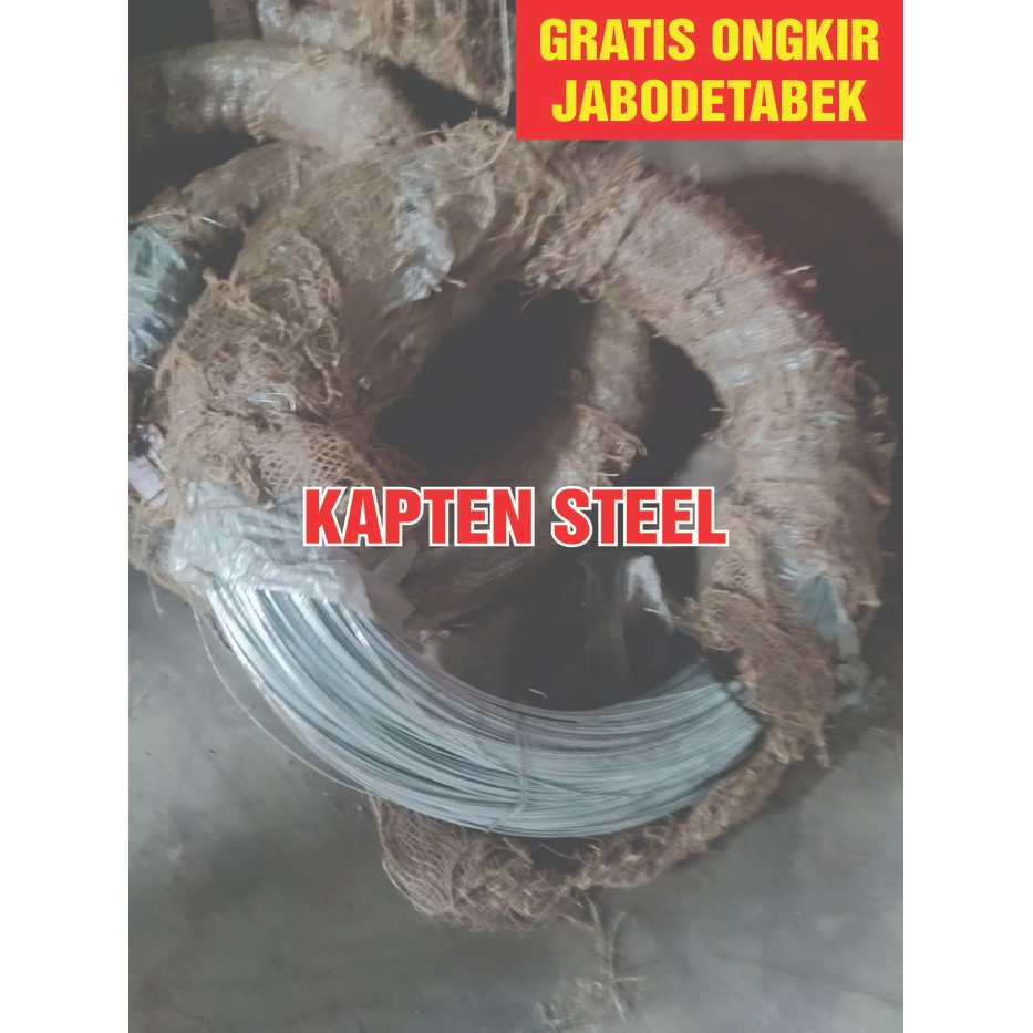 PREMIUM Kawat Seng Galvanis BWG 22 Ukuran ( 0,7 mm x 25 kg )