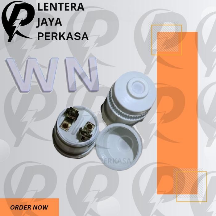 PREMIUM Fitting Gantung WN / Fitting Gantung ITAMI Model Broco Terminal Kuningan Hitam Putih SNI