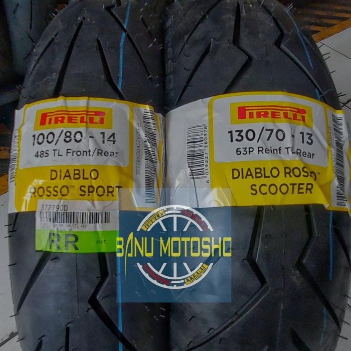 PREMIUM Paket Pirelli Diablo rosso honda adv , pcx 160 ban depan belakang