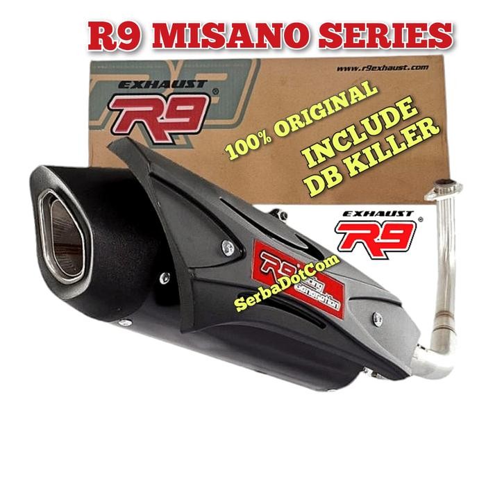 PREMIUM Knalpot R9 Misano ADV PCX Aerox NMax Old New Vario 125 150 Original