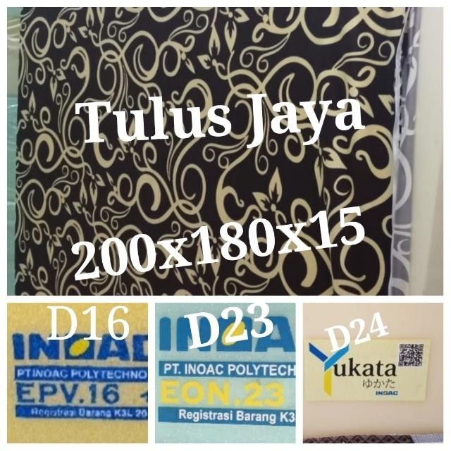 Kasur B INOAC YUKATA 200x180x15