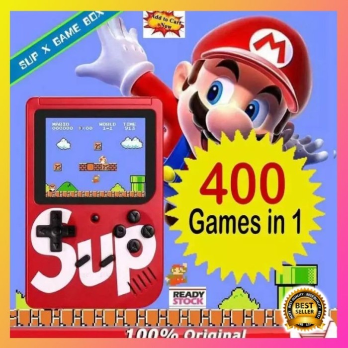 SUP Game Box PLUS Gameboy 400 Retro FC Games Player Gamebot Nintendo P