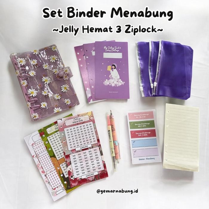

[Deli Atk] Paket Binder Nabung Daisy Hemat , Paket Binder Keuangan Hemat