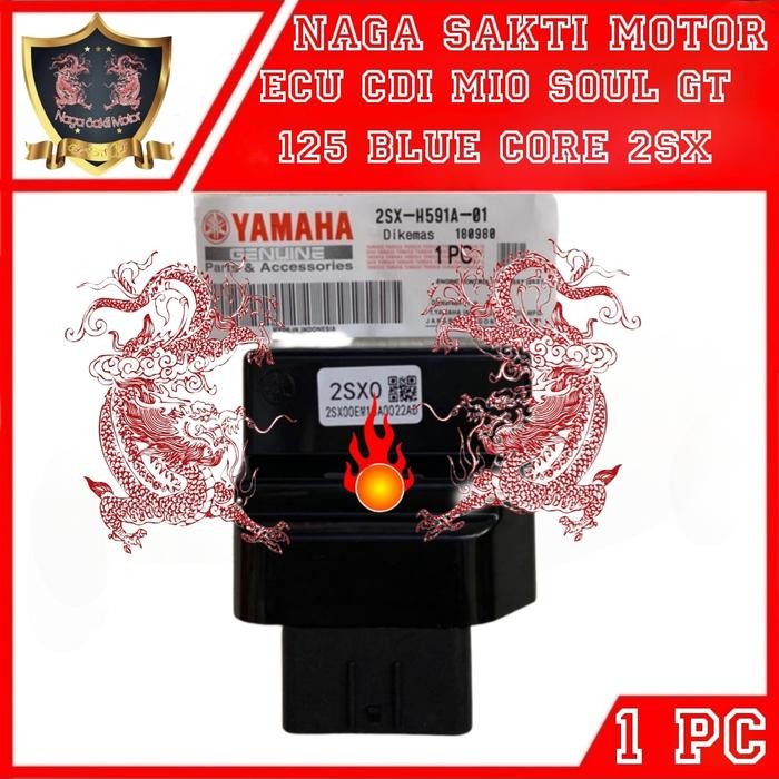 ECU CDI Unit Mio Soul Gt 125 Blue Core 2SX