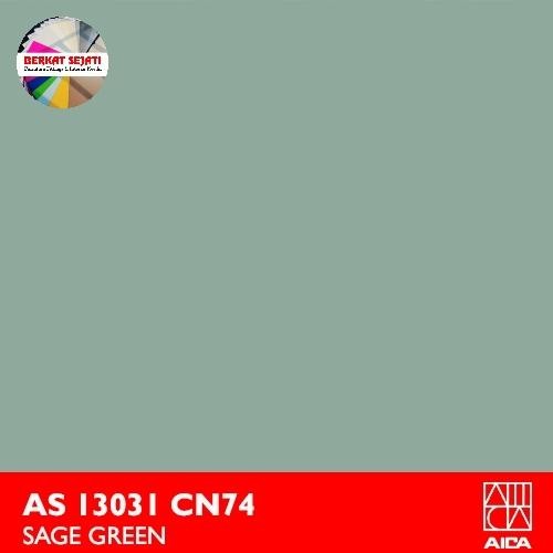 Jcube Hpl Aica Asia As 13031 Cn74 - Sage Green - Solid Pekan Promo