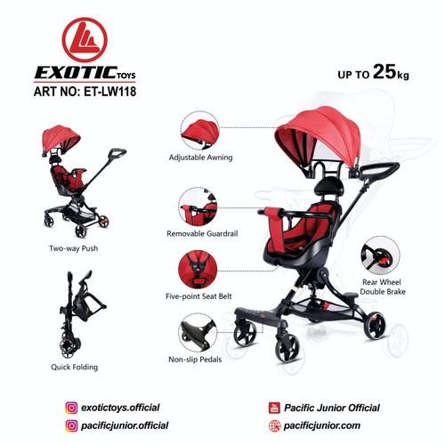 Magic Stroller Exotic Lw 118 Kereta Dorong Stroler Bisa Bolak Balik