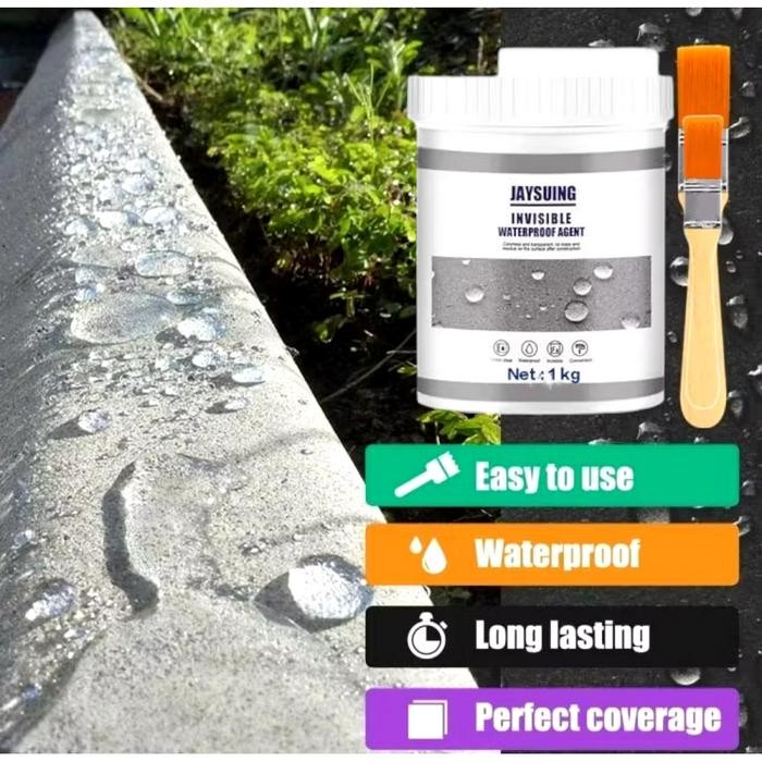 ABADI 93 - TERMURAH LEM ANTI BOCOR TRANSPARAN WATERPROFF JAYSUING 1 KG