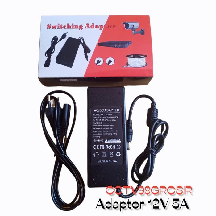 SWITCHING ADAPTOR 12V 5A
