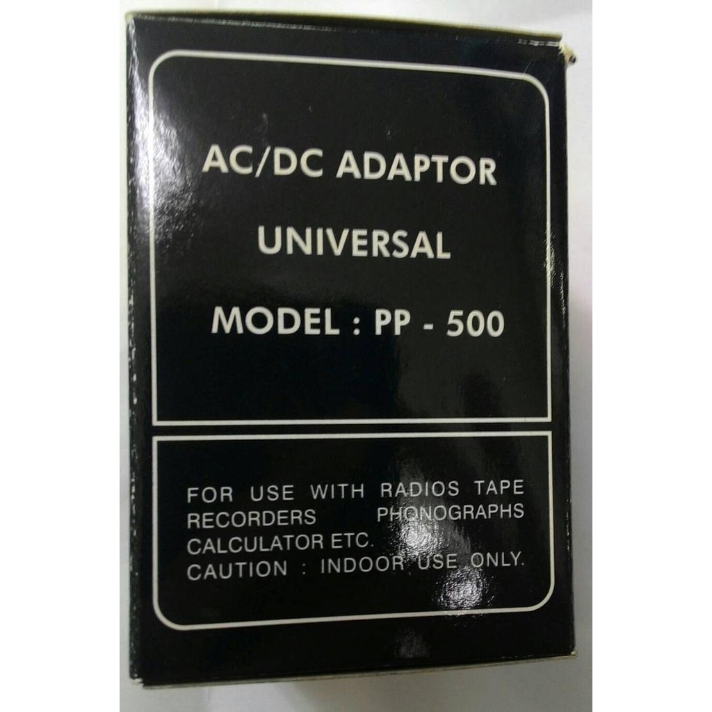 ADAPTOR UNIVERSAL BRETER AC/DC PP-500