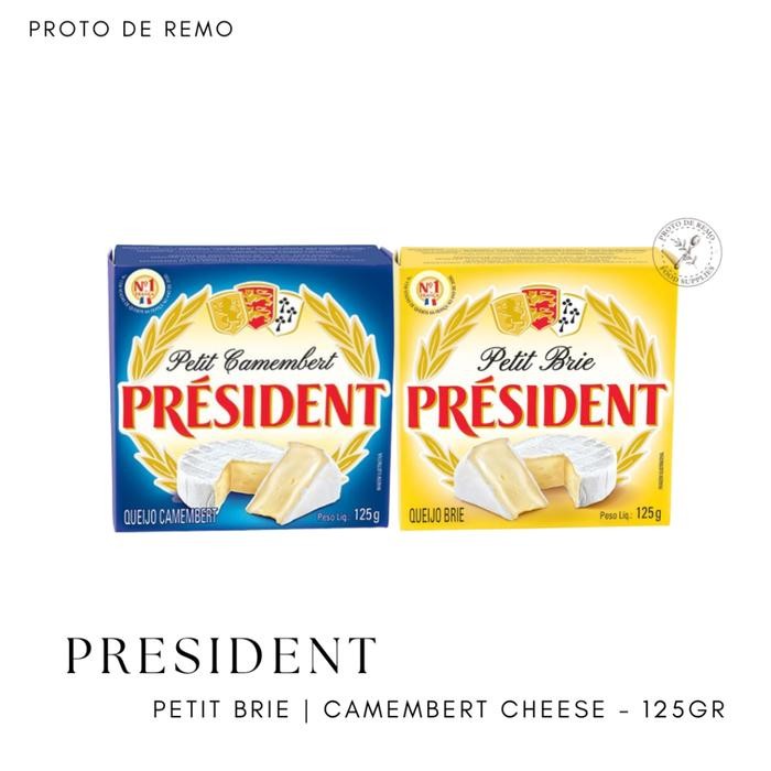 

President Cheese Petit Brie Petit Camembert - 125GR
