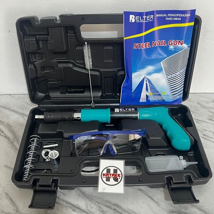 Belter Alat Paku Tembak Beton Besi Baja Nail Gun Rivet Tools / Fastering Gun