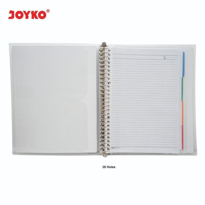 

MAP BINDER NOTE JOYKO B5 KERTAS LOOSE LEAF KODE 661